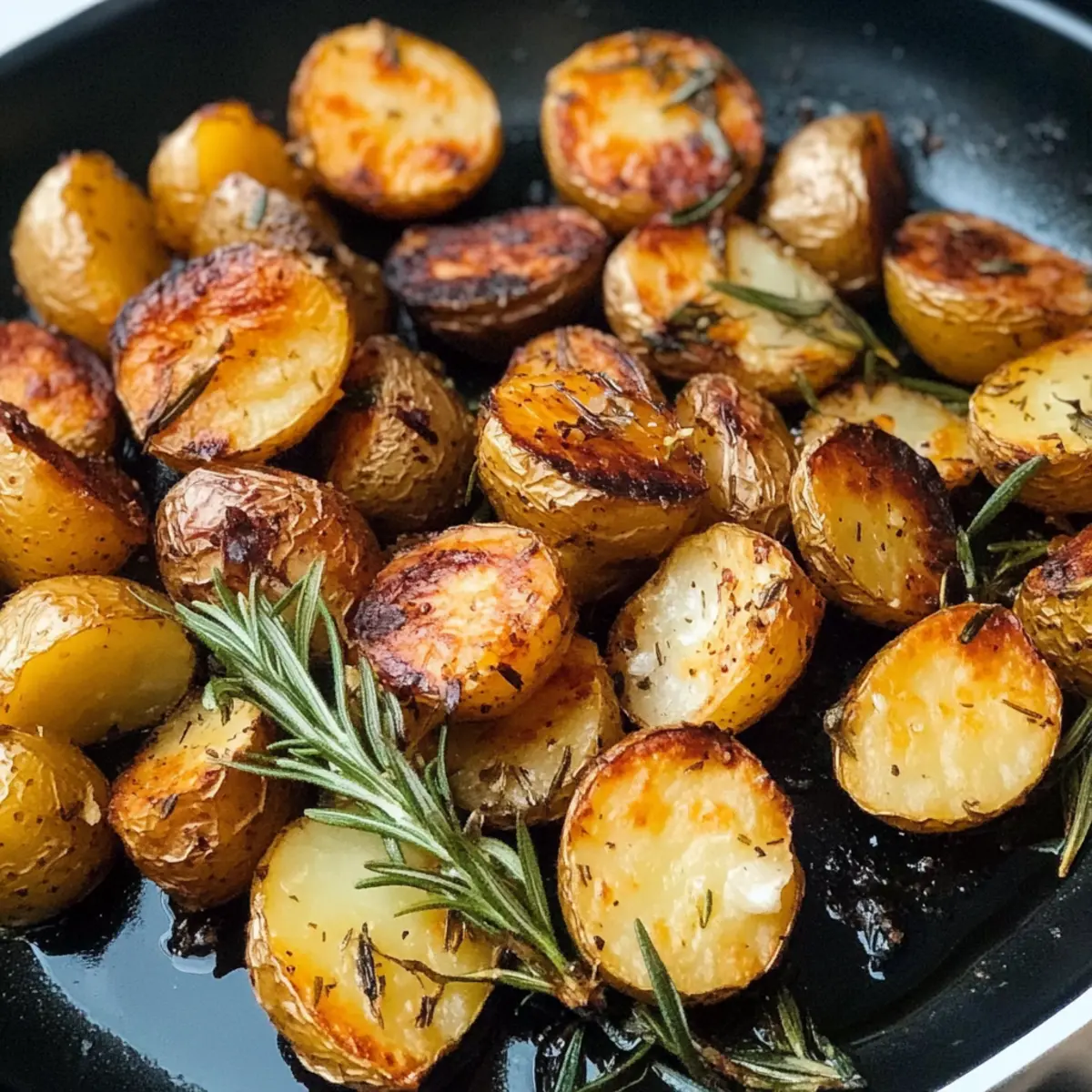 Rosmarin-Kartoffeln vom Grill (außen knusprig, innen zart)